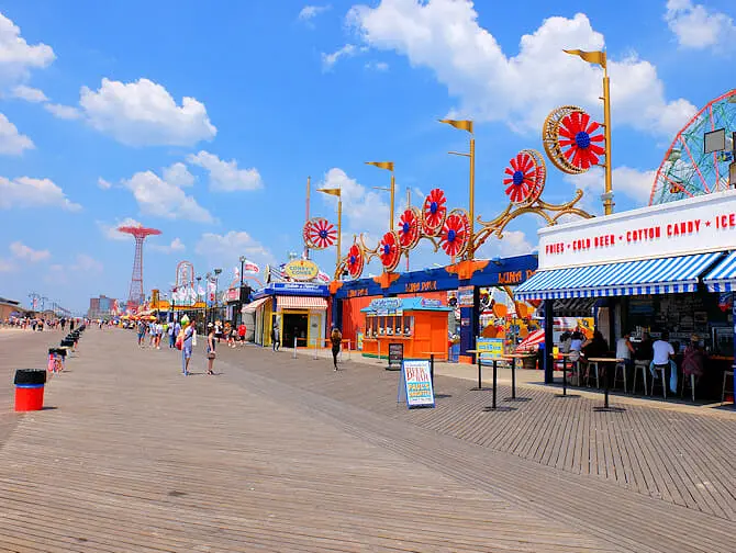 Wat te doen in Coney Island - Boardwalk