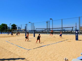 Wat te doen in TriBeCa - Beach Volleybal