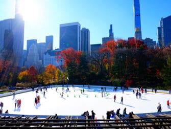 Schaatsen in New York - Central Park