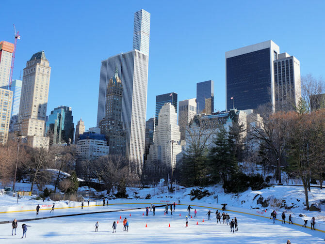 Schaatsen in New York - Wollman Rink