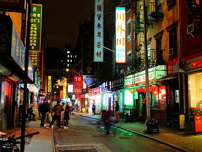 Wat te doen in Chinatown New York - Gebouwen