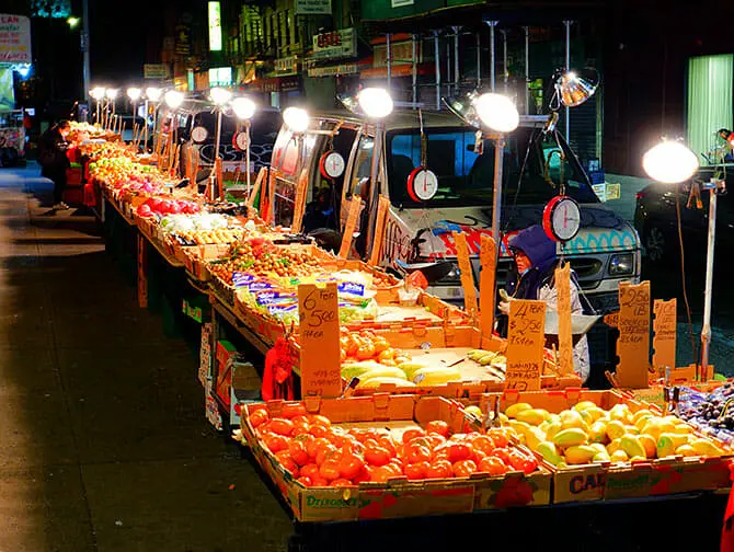 Wat te doen in Chinatown New York - Markt