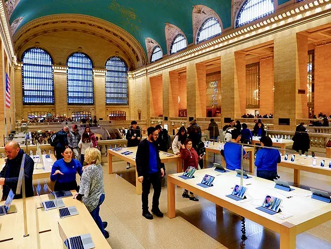 Apple Winkel in New York - Grand Central