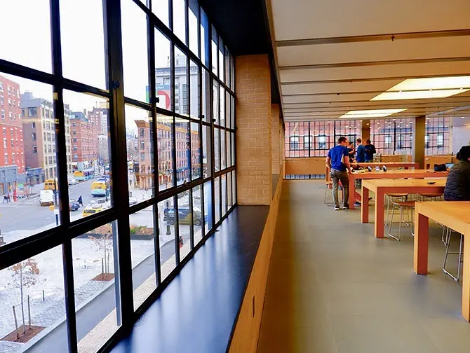 Apple Winkel in New York - West 14th Street