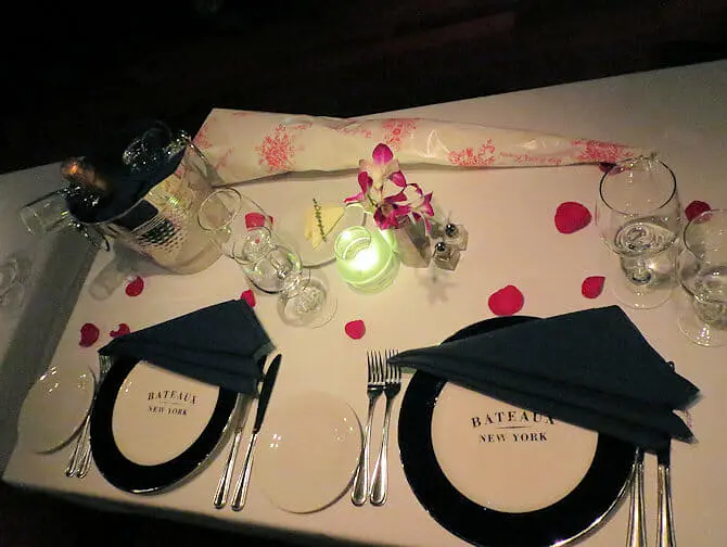 Luxe dinnercruise in New York - Romantische Dinnercruise
