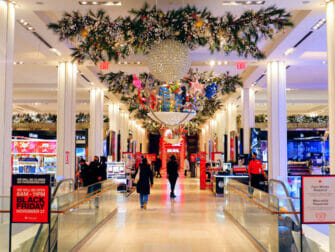 Macy's in New York - Kerstversiering