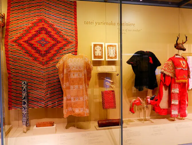 Museum van de American Indian in New York - kleding