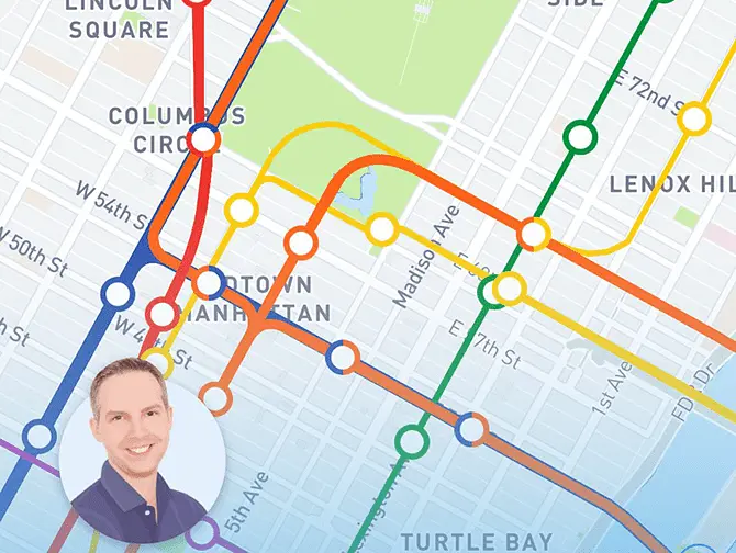 Metro in New York - Eric's New York App