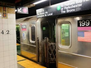 The A train in New York