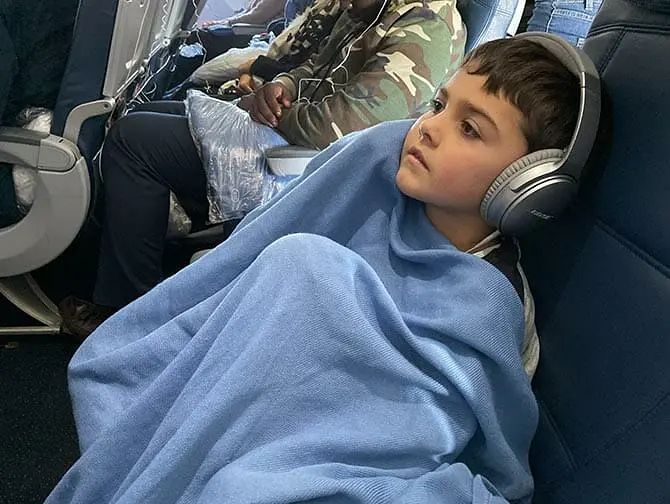 Vliegen met kinderen naar New York