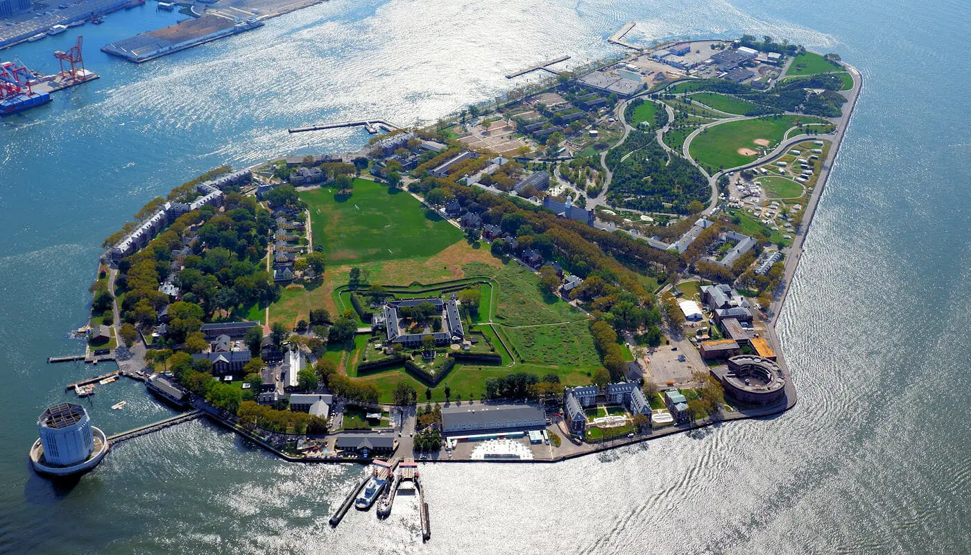 Wat te doen op Governors Island - Uitzicht van bovenaf