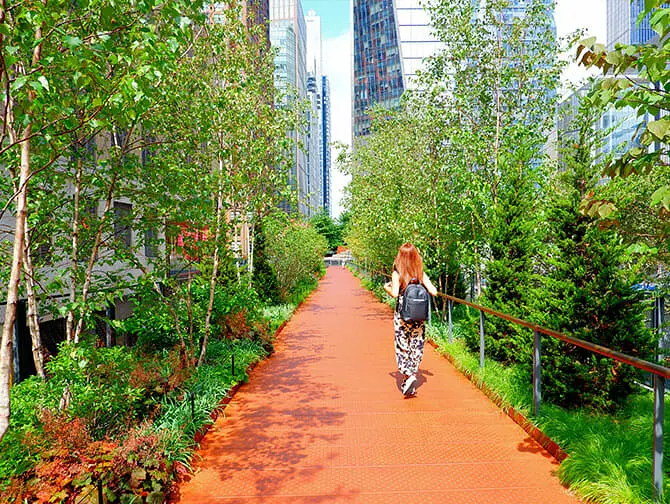 De High Line in New York - Wandelen