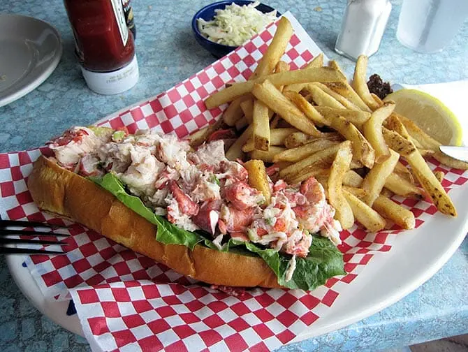 Lobster roll in Boston met een trip uit New York