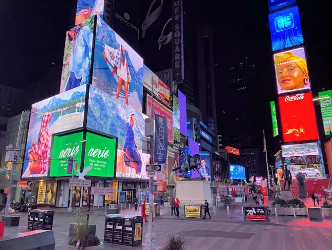 Wat te doen in Times Square - 's Avonds