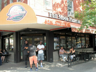 Gebouwen in de Bronx in New York