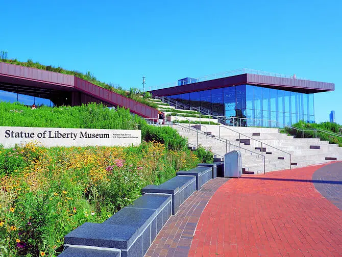 Het Vrijheidsbeeld in New York - Museum