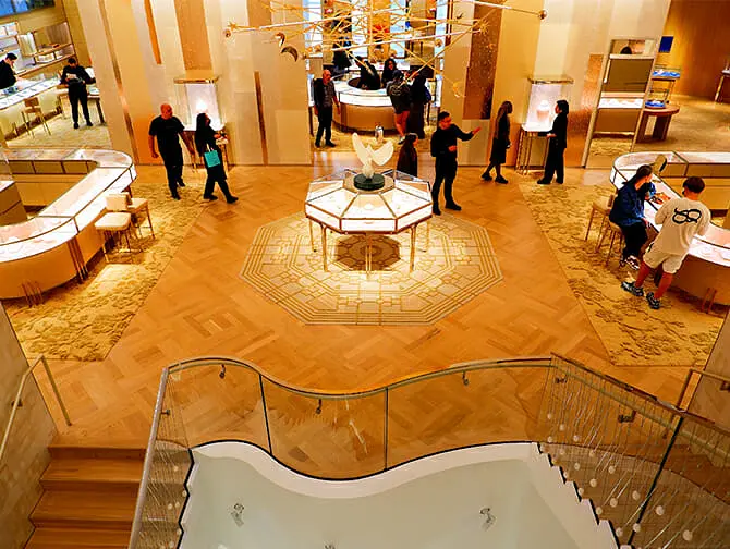 Tiffany's in New York - de winkel