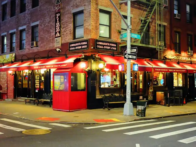 Beste Pizza in New York - Lombardi's
