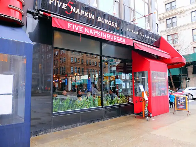 Beste hamburgers in New York - 5 Napkin Burger