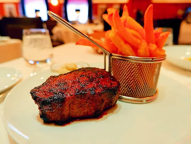 Steak eten in New York