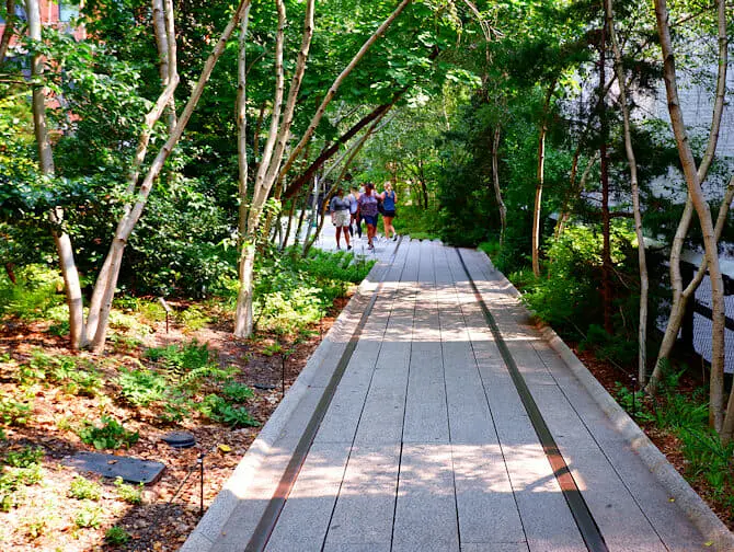 Parken in New York - High Line Park