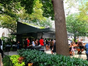 Parken in New York - Shake Shack in Madison Square Park