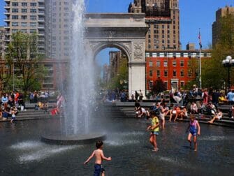 Parken in New York - Washington Square Park