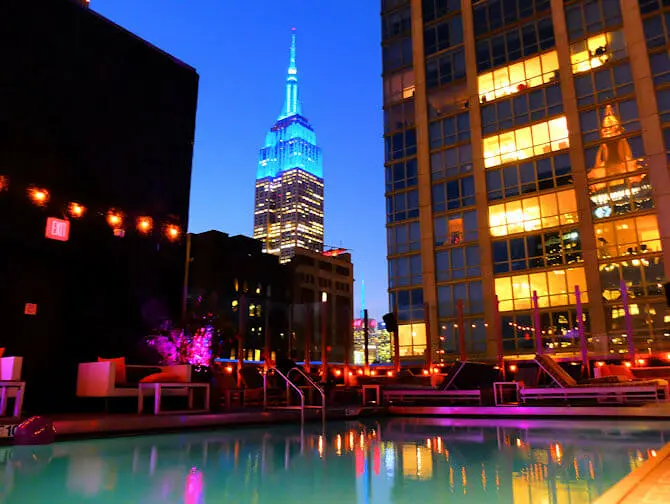Romantische restaurants en bars in New York