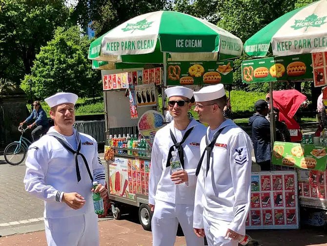 Fleet week in New York