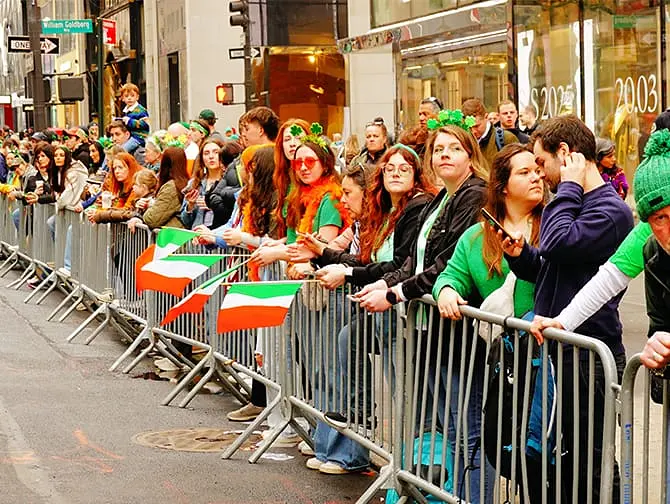 St Patrick's Day in New York - Ierse Cultuur