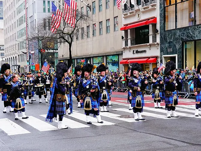 St Patrick's Day in New York