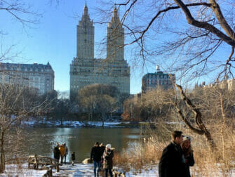 Nieuwjaarsdag in New York - Schaatsen in Central Park