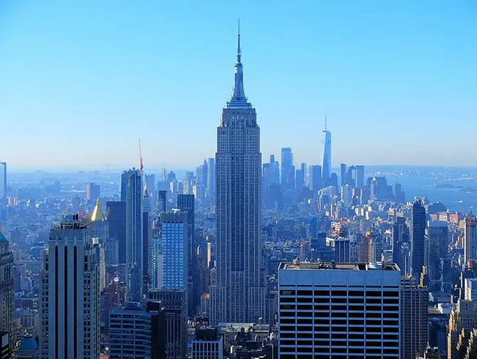 Nieuwjaarsdag in New York - Uitzicht vanaf Top of the Rock