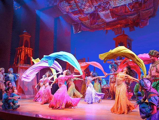 Aladdin op Broadway Tickets - Dansen