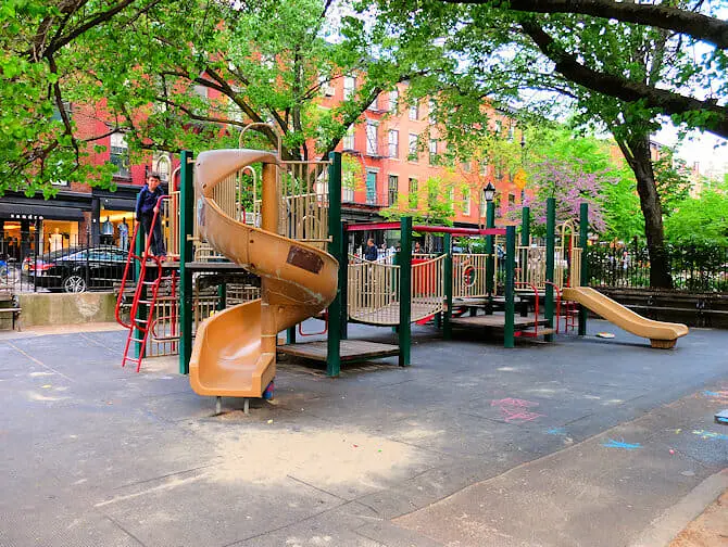 Speeltuinen in New York - Bleecker Street Speeltuin
