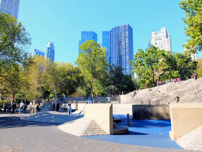 Speeltuinen in New York - Central Park Heckscher Speeltuin