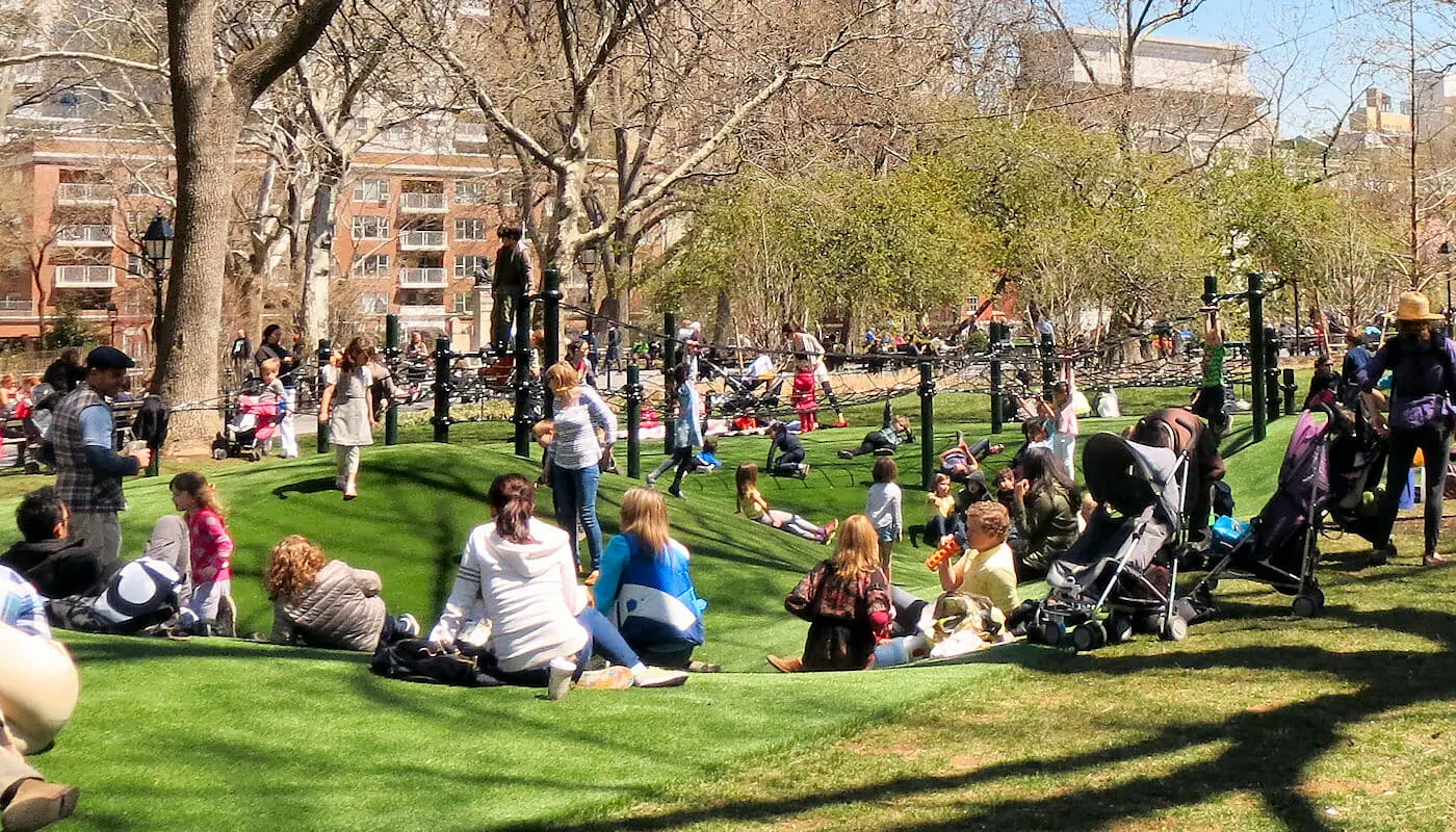 Speeltuinen in New York - Washington Square Speeltuin