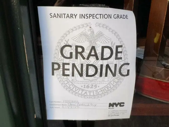 Hygiëne in restaurants in New York - Onbeoordeeld Restaurant