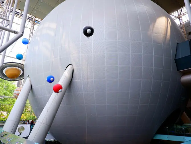 American Museum of Natural History in New York - Center for Earth and Space in New York