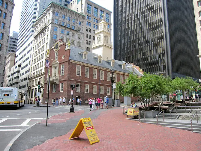 New York naar Boston met de bus Freedom Trail