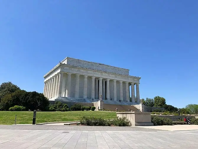 Tweedaagse bustour van New York naar de Amish, Philadelphia en Washington D.C. - Lincoln Memorial