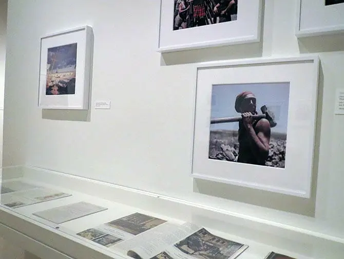 Het International Center of Photography in New York - Tentoonstellingsruimte