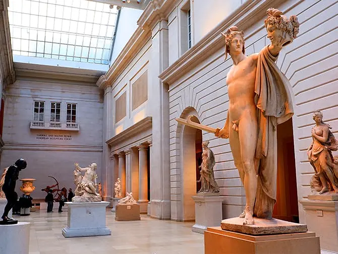 The Metropolitan Museum of Art in New York American Wing
