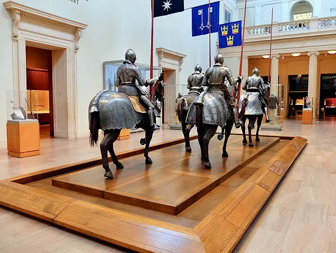 The Metropolitan Museum of Art in New York Armor Exhibition