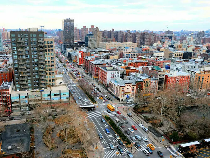 Lower East Side in New York