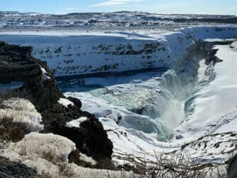 Stopover in IJsland op weg naar New York- Waterfall