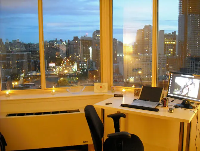 Werken en wonen in New York - appartement met uitzicht