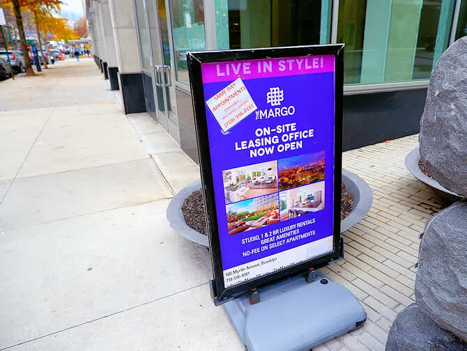 Werken en wonen in New York - appartementen te huur advertentie