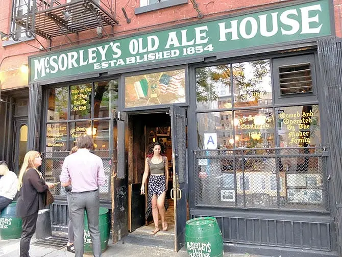 Verborgen (speakeasy) bar tour in New York - McSorleys