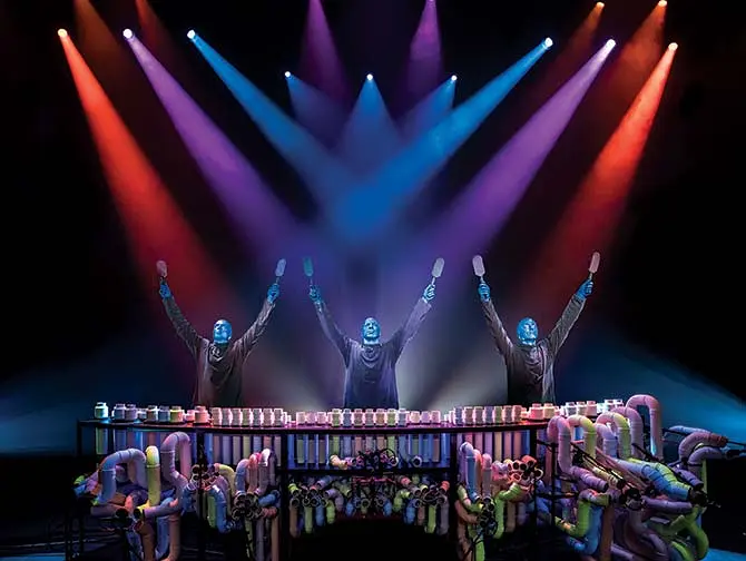 Blue Man Group in New York Tickets - Drums